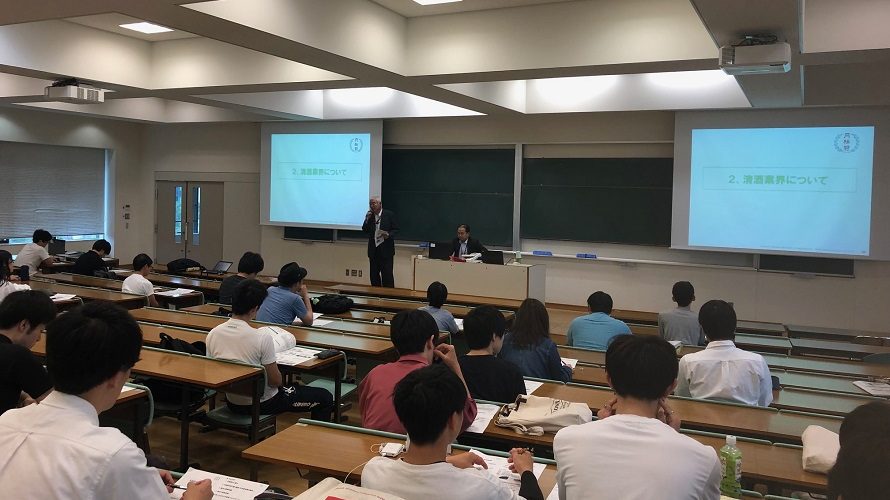 京都産業大学さんで特別講義をしてきました！