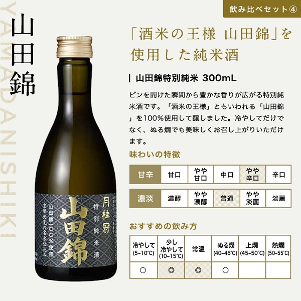 お歳暮限定 日本酒 飲み比べセット6