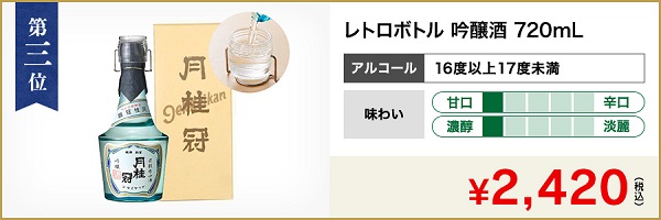 父の日人気ランキング第三位