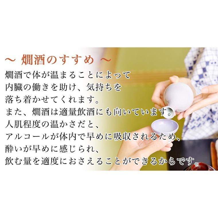 寒い季節におすすめの燗酒